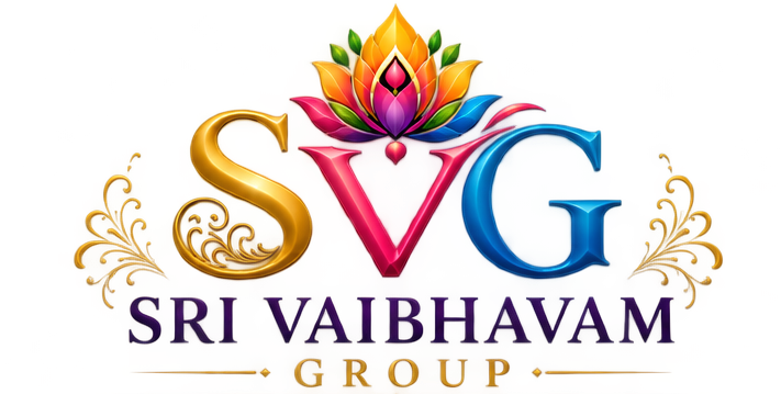 SVG Sri Vaibhavam Group Logo