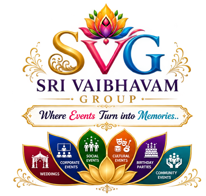 SVG Sri Vaibhavam Group Logo
